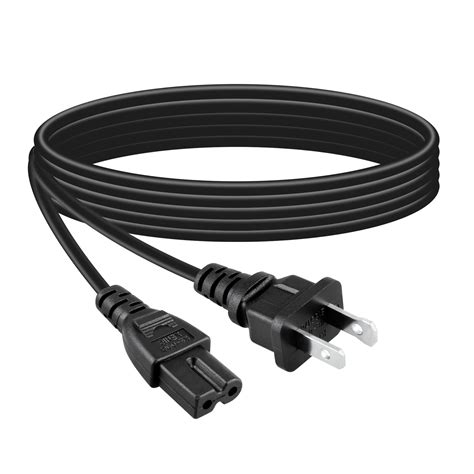 6 ft 6 feet 2Prong Polarized Power Cord Cable for Arris Router Modem