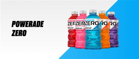 Powerade Flavors Zero