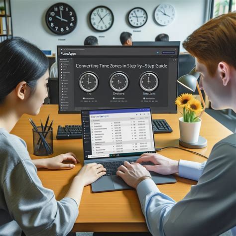 powerapps utc conversion time zone code