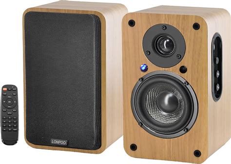 Powered Bookshelf Speakers Amp