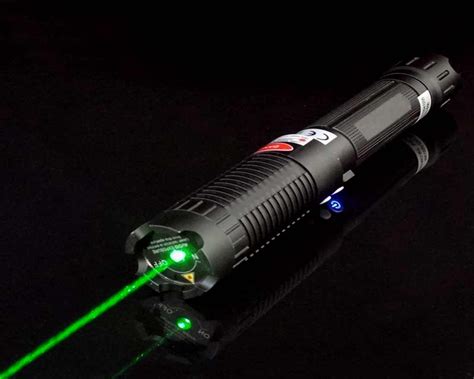 powerful green handheld laser