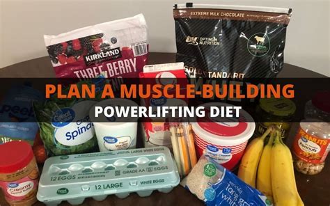Powerlifter Meal Example