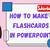 powerpoint flash cards template