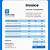 powerpoint invoice template