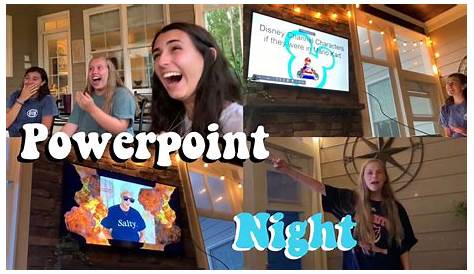 Powerpoint Night Ideas Funny Tiktok