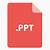 powerpoint template file extension