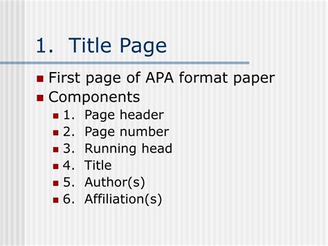 powerpoint presentation apa style example