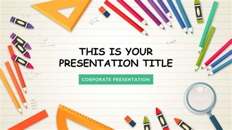 powerpoint presentation example for kids