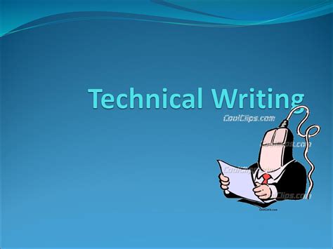 powerpoint presentation in technical writing