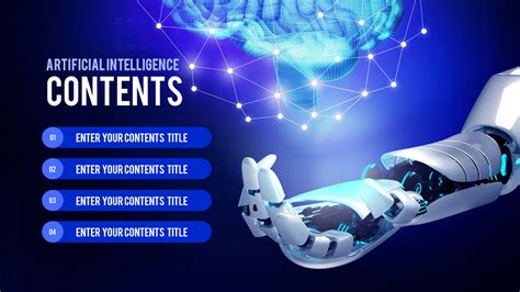 powerpoint presentation template artificial intelligence