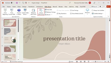 Powerpoint Slideshow In Zoom