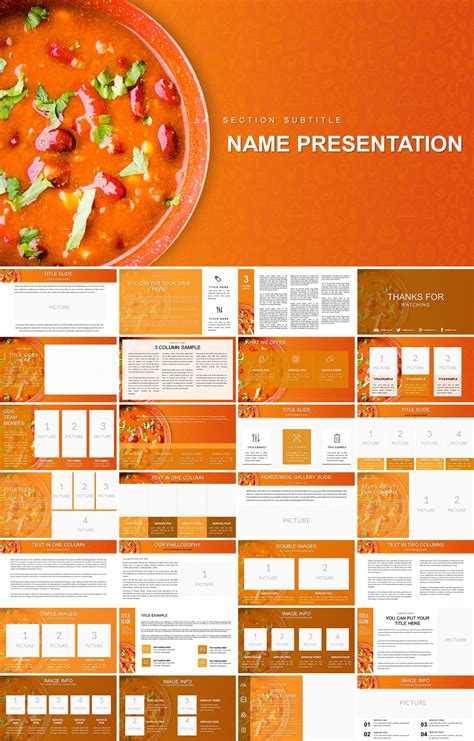 Powerpoint Template For Cookbook