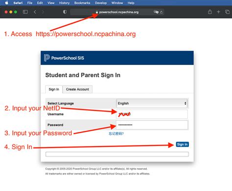 powerschool student login fpsct