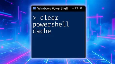 powershell clear password cache