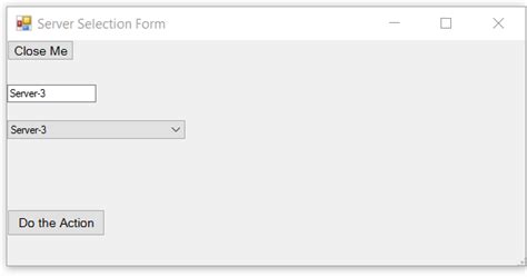 Powershell Combobox Example