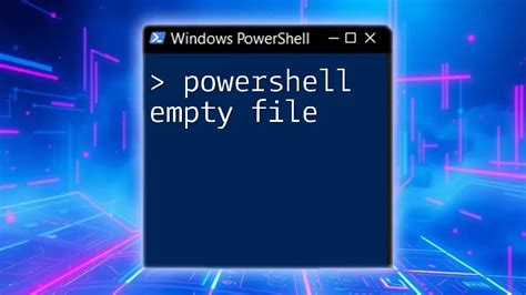 Powershell Create Empty File With Size