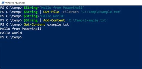 Powershell Create File And Append Text