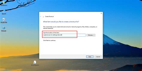 powershell create internet shortcut on desktop