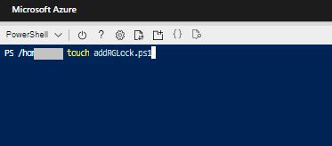Powershell Create Lock File