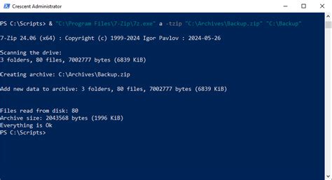 Powershell Create Zip File From Folder