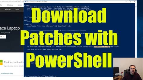 Powershell Download Patches From Microsoft