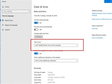 powershell enable set time zone automatically