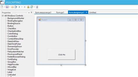 Powershell Form Label Text Size