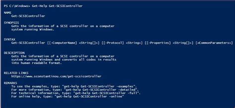 Powershell Get Scsi Controller