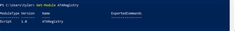 Powershell Module Has No Exported Commands
