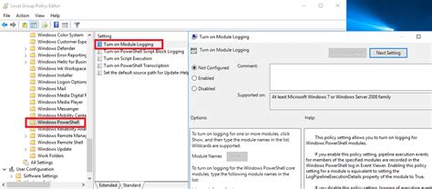 Powershell Module Logging
