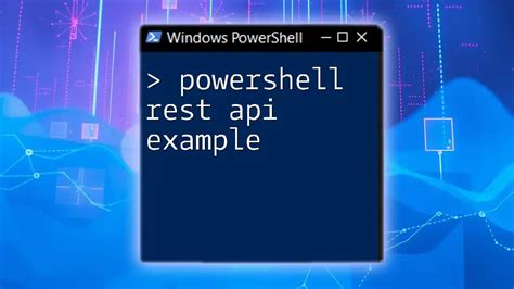 powershell rest api example authentication
