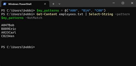 Powershell Select-String Exclude Line Number