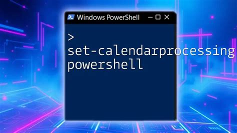 Powershell Set Calendar Permissions
