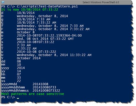powershell start time end time difference