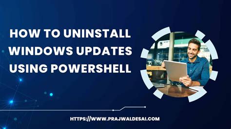 Powershell Uninstall Updates