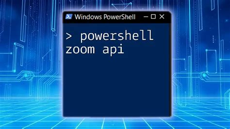 Powershell Zoom Module