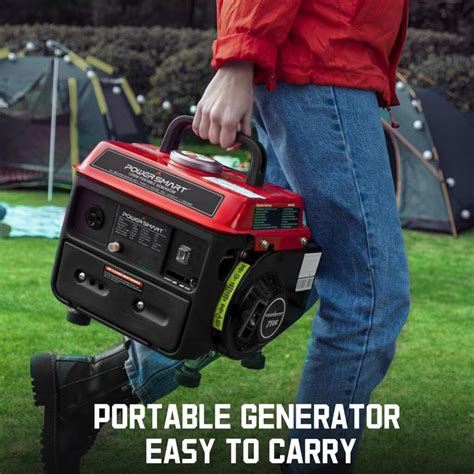 PowerSmart Generador inversor alimentado a gas, 4400 W 120 V de p
