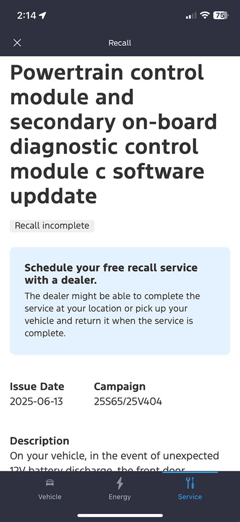 Powertrain Control Module Recall Ford