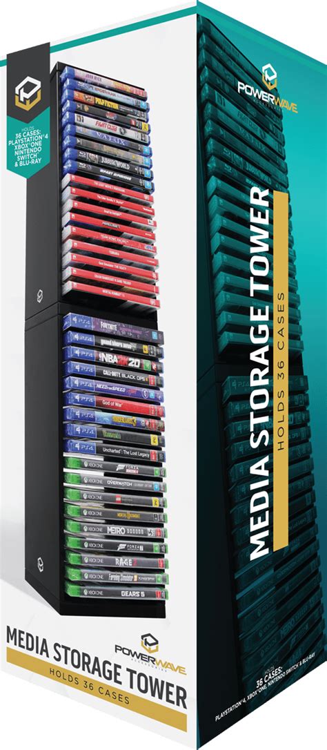 Powerwave Media Storage Tower Dimensions