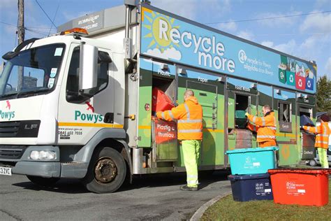 powys county council waste collection