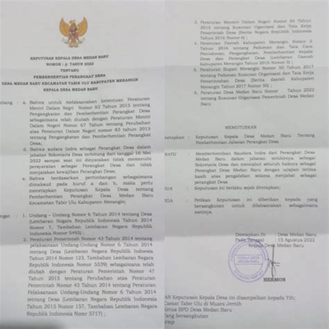 pp tentang perangkat desa