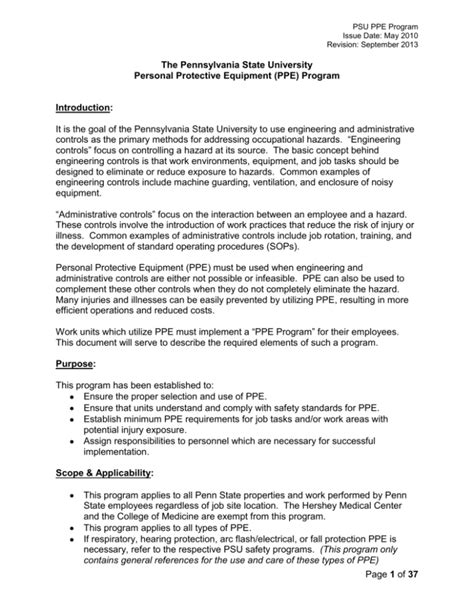 PPE Penn Safety Equipment