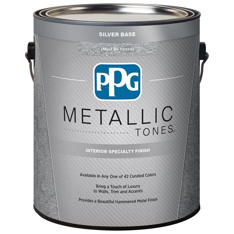 ppg exterior metallic paint