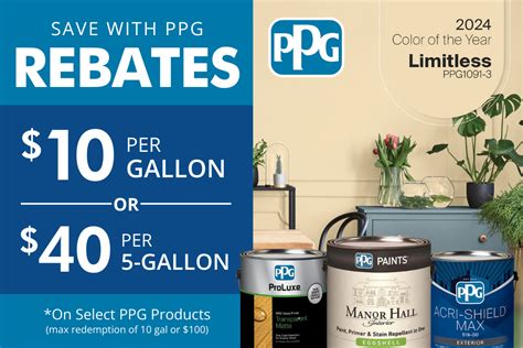 Ppg Paint Rebate
