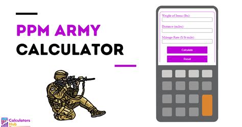 ppm army calculator