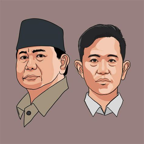 prabowo gibran 2024 vector