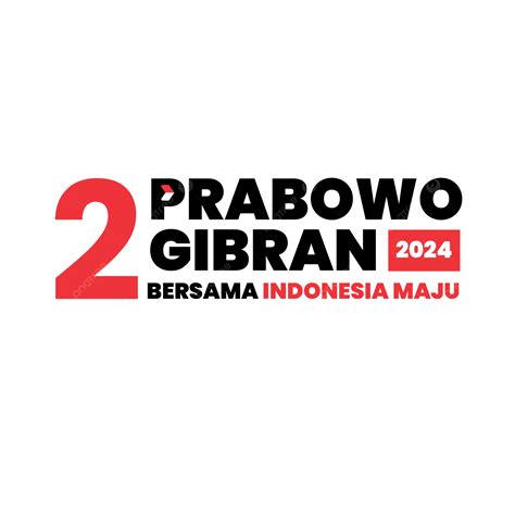 prabowo gibran logo png