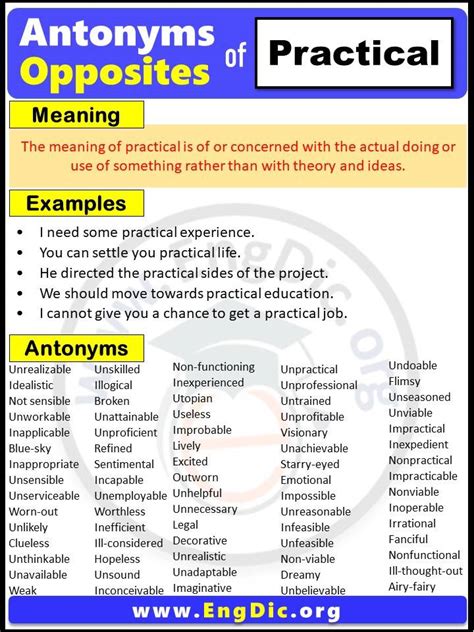 practical example sentence