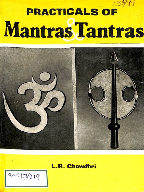 practicals of mantras and tantras pdf