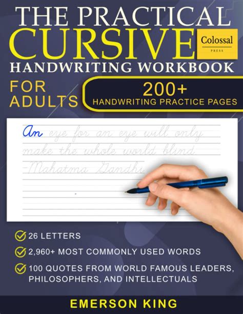 Practice Cursive Writing Books